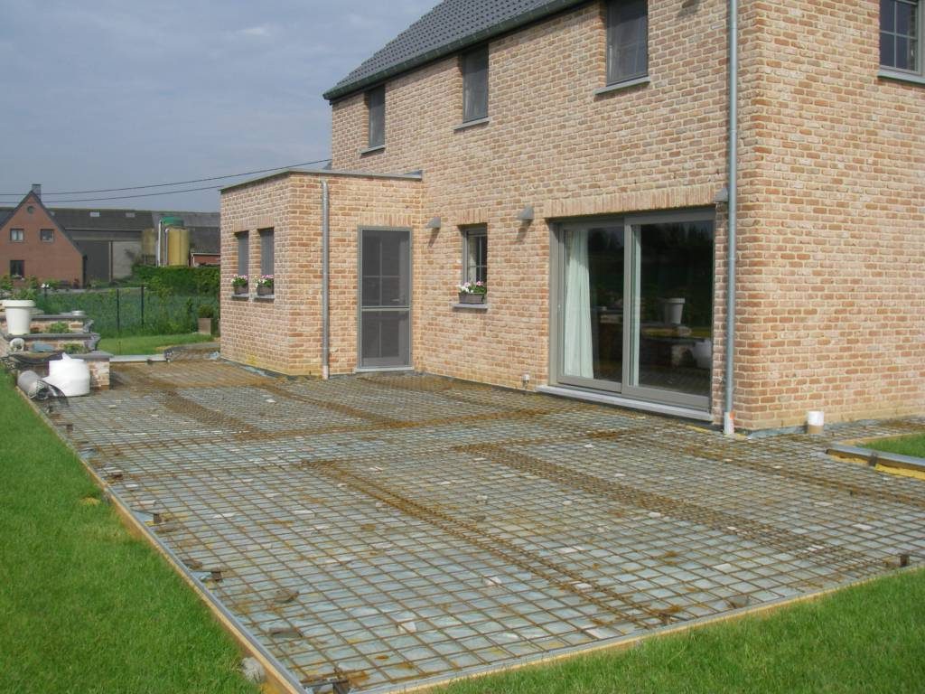 Avantages d'une dalle en beton avec ferraillage (armatures)