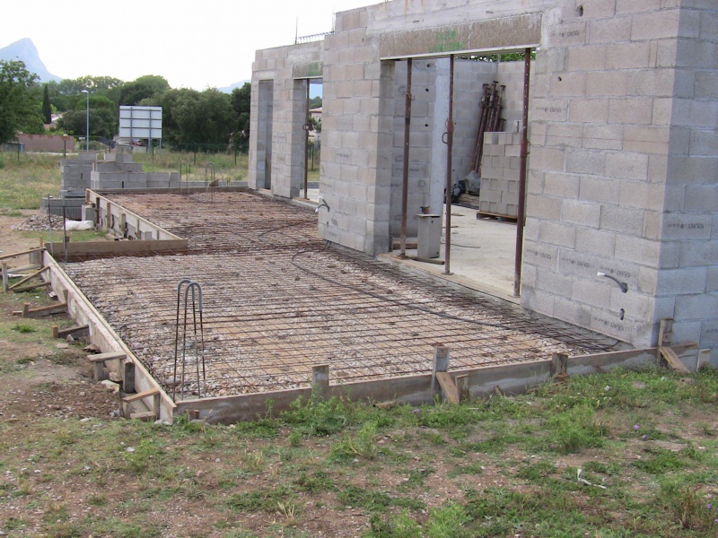 ferraillage beton terrasse