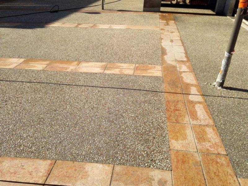 Parking beton desactive