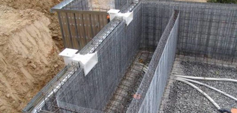 piscine avec beton hydrofuge