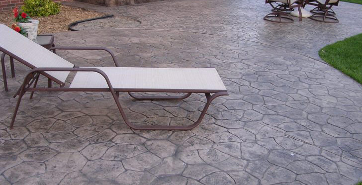 prix terrasse Béton imprimé 60m2
