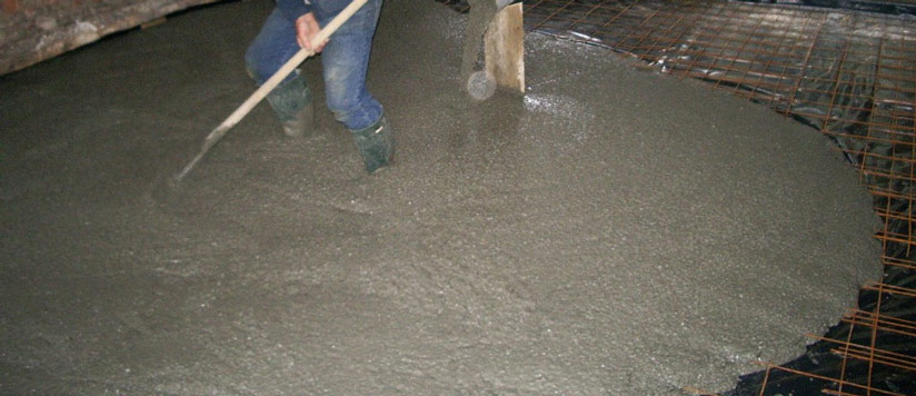 les armatures pour une dalle en beton