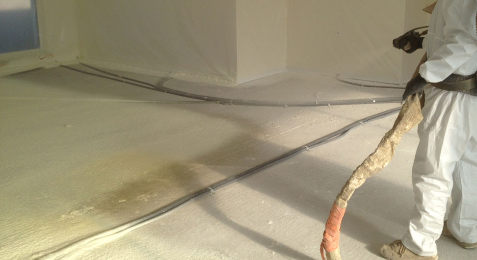La chape isolante de polyuréthane (PUR)