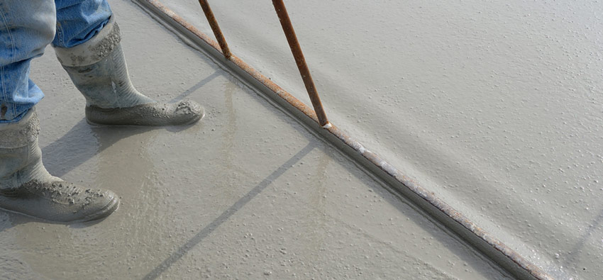 barre pour niveler le beton