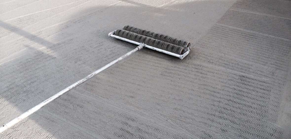 roller tamper béton