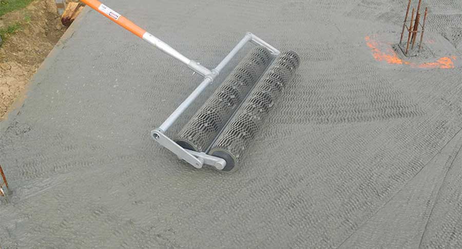 avis double roller tamper rouleau lissarde de béton