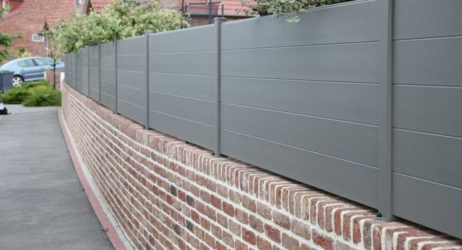 Prix mur de clôture en briques