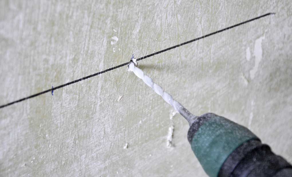 Comment percer du béton? Quelles sont les étapes?