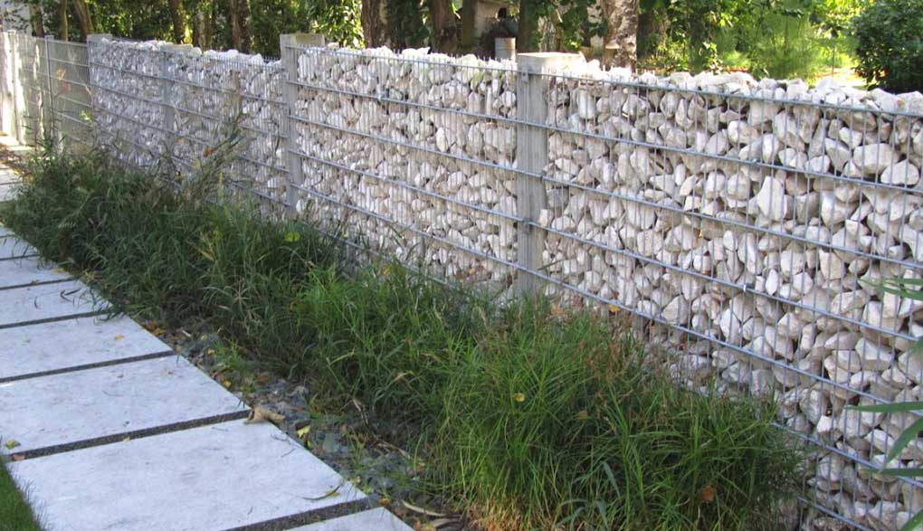 prix Mur en gabion