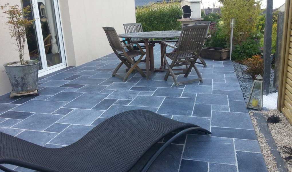 Terrasse en pierre: Avantages, Prix, Pose, Types