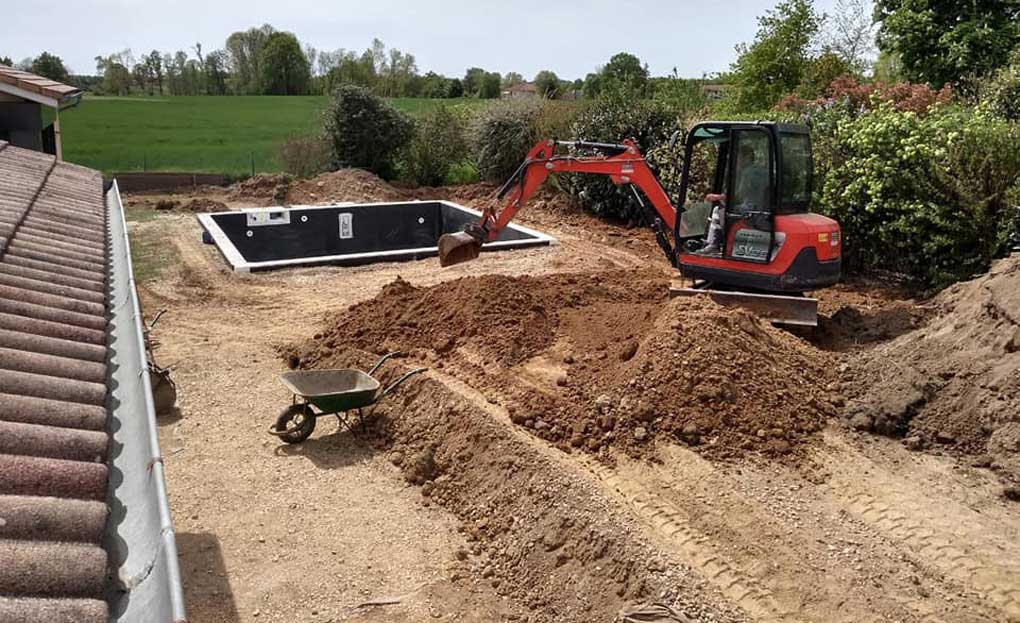 Comment faire le terrassement de la terrasse?