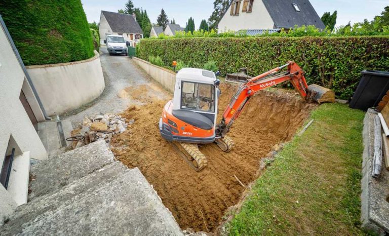 Comment faire le terrassement de la terrasse? - PaveBéton