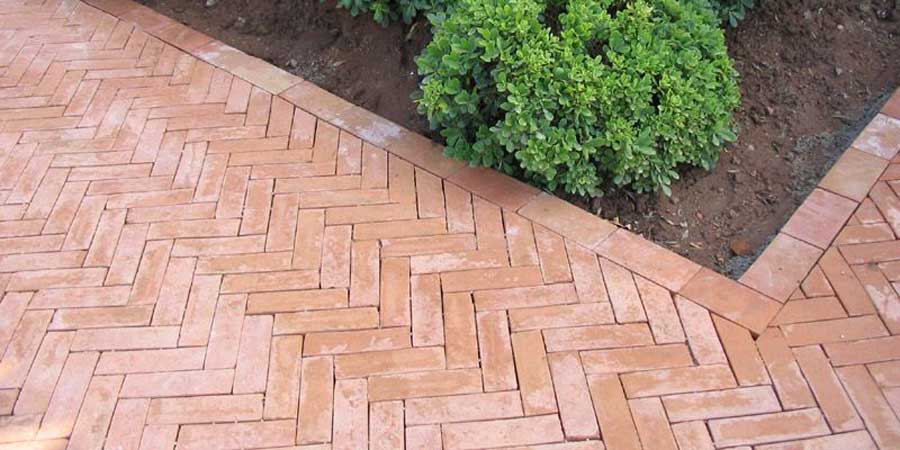 klinkers brique en terre cuite