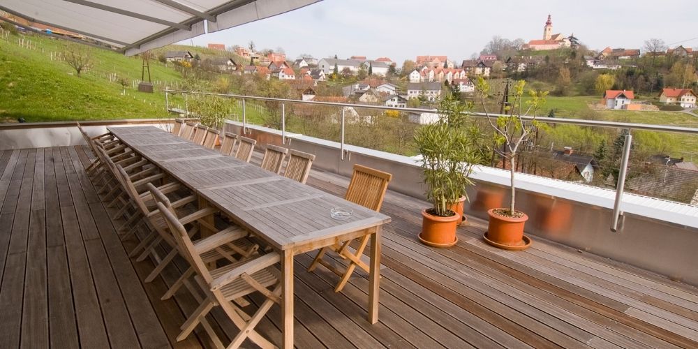 prix terrasse bois sur pilotis