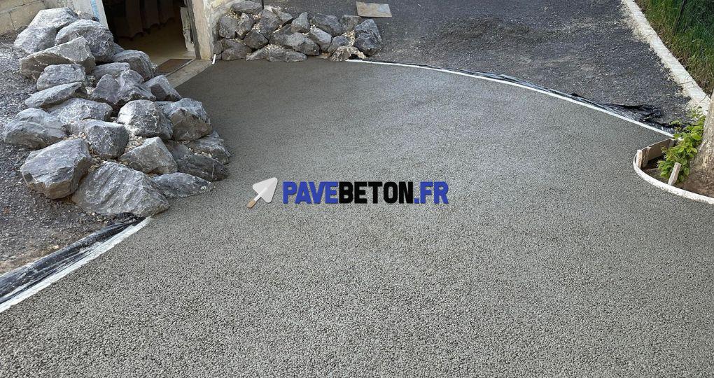 prix du béton drainant par m2