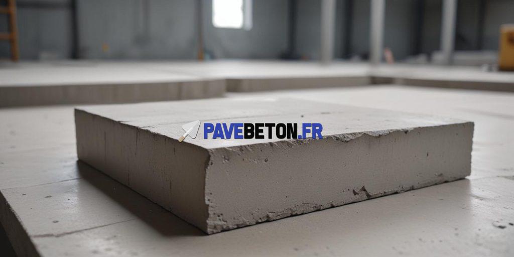 Comment calculer le volume de béton pour une dalle?
