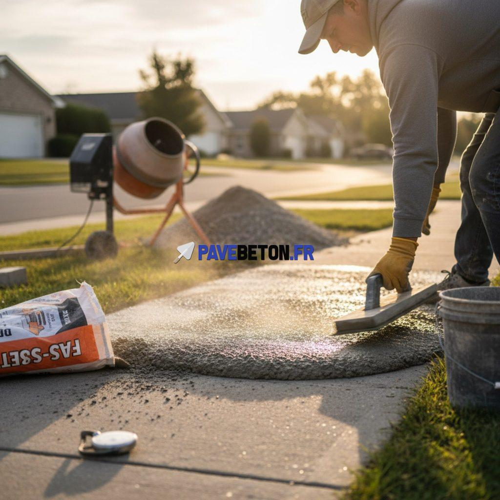 Comment accélérer la prise du béton avec un béton rapide?