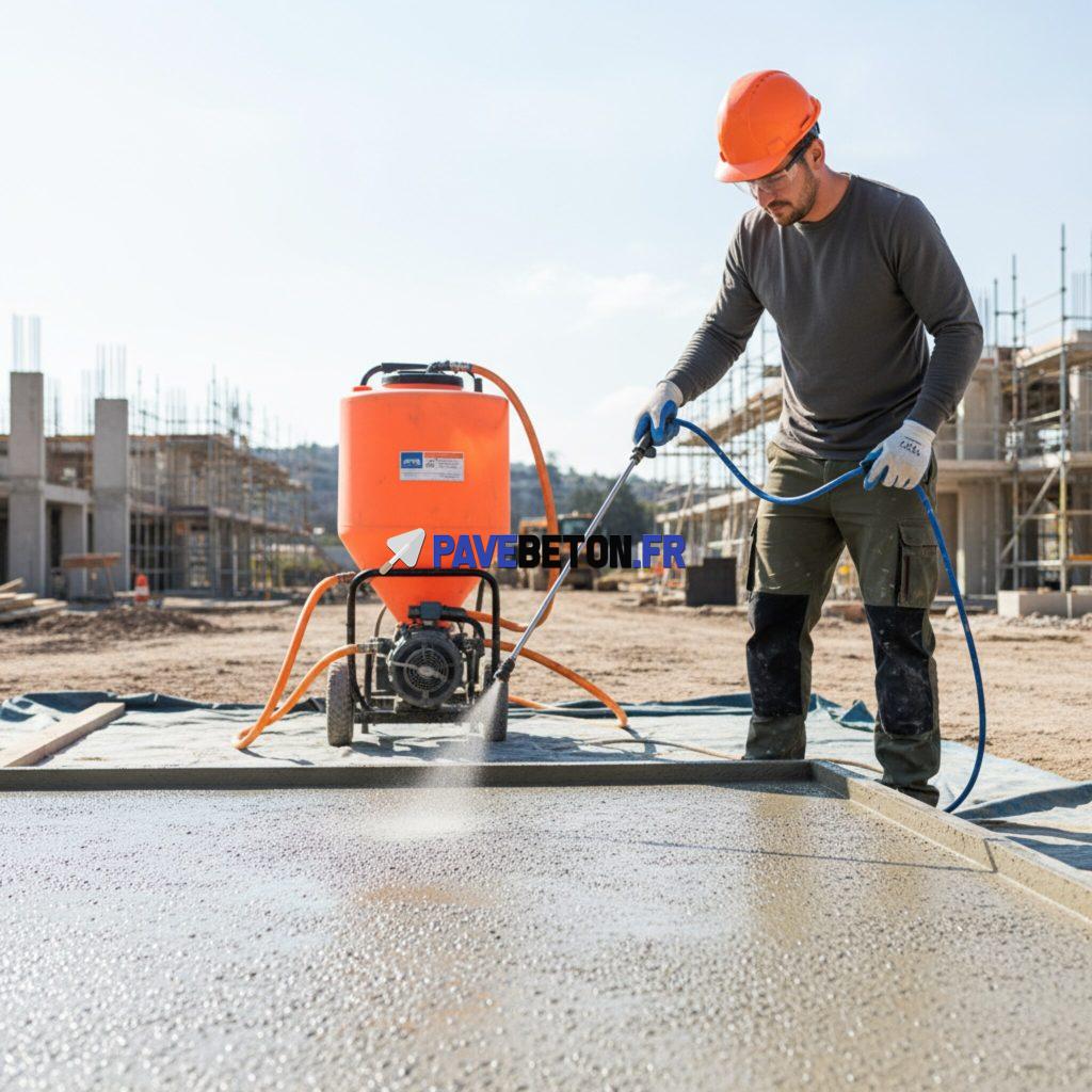 Comment appliquer un désactivant pour béton?