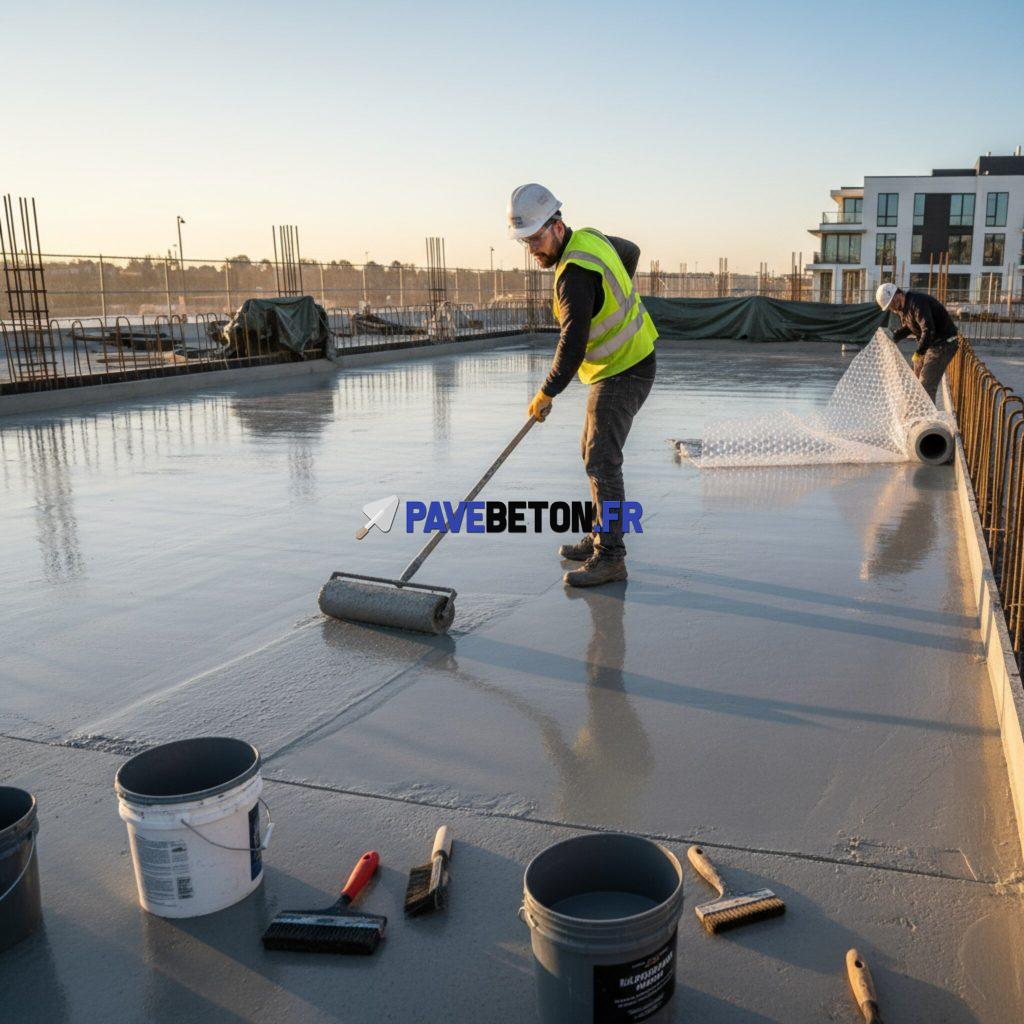Comment assurer l’étanchéité d’une dalle en béton?