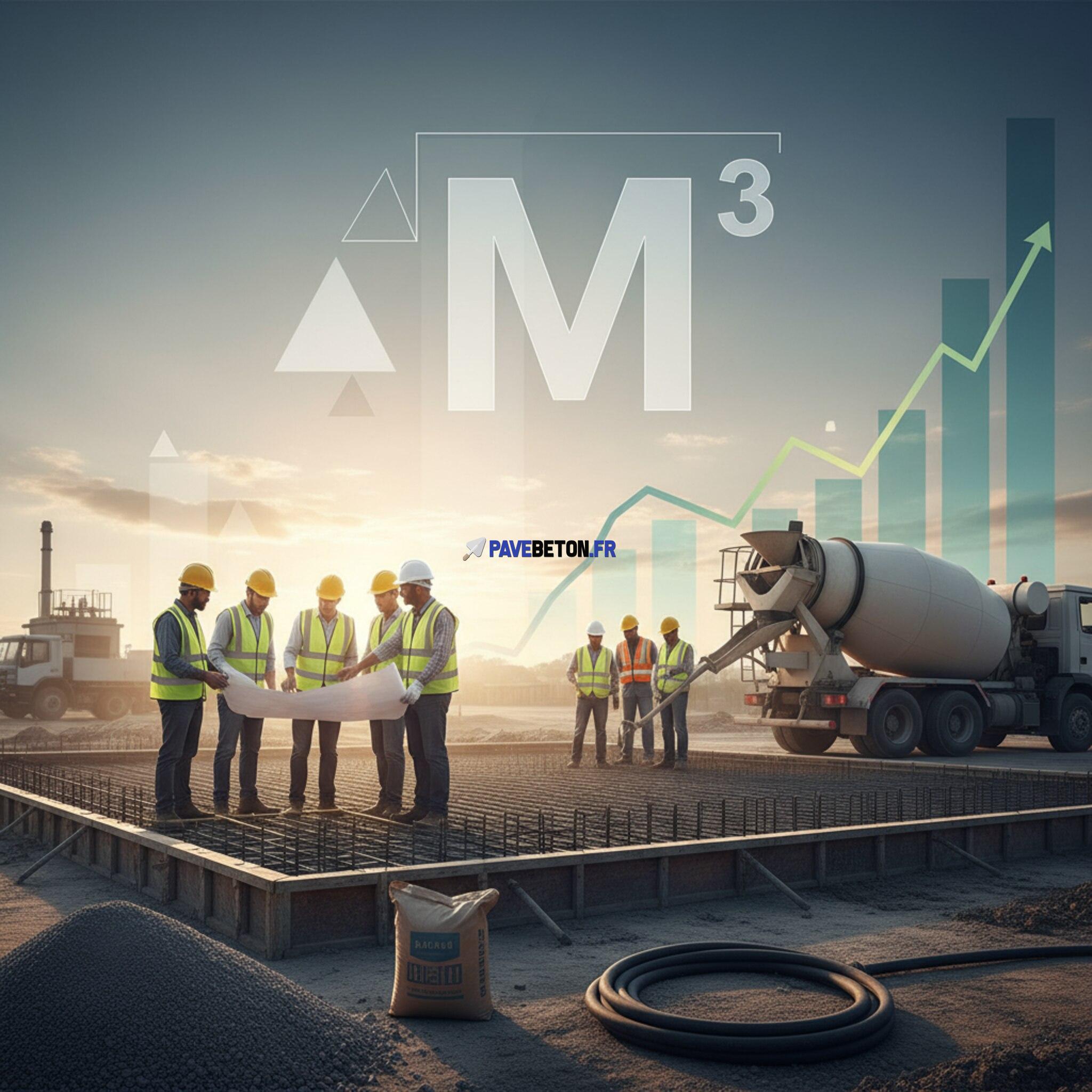 comment calculer les m3 de beton