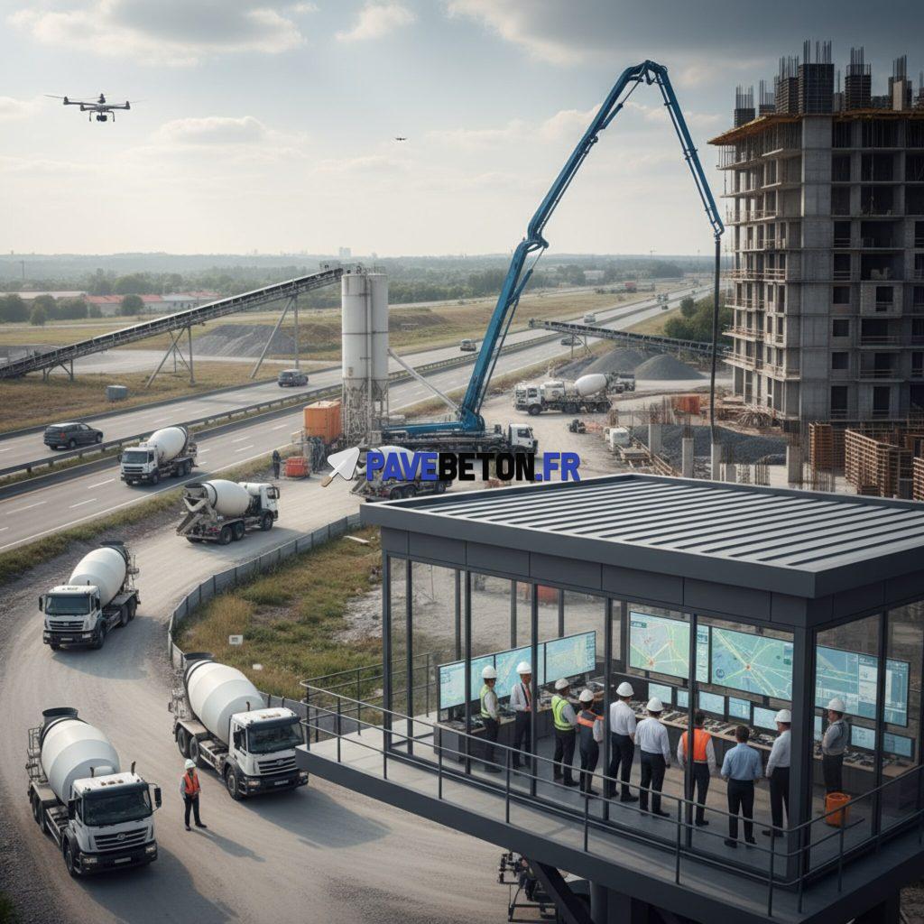 Comment organiser la livraison de béton prêt à l’emploi?