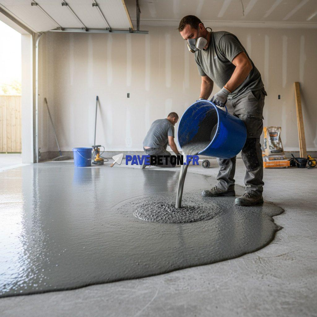 Comment poser du béton autonivelant?