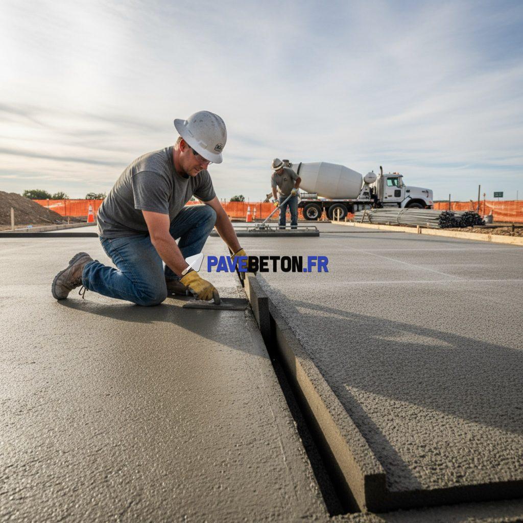Comment poser un joint de dilatation dans une dalle en béton?