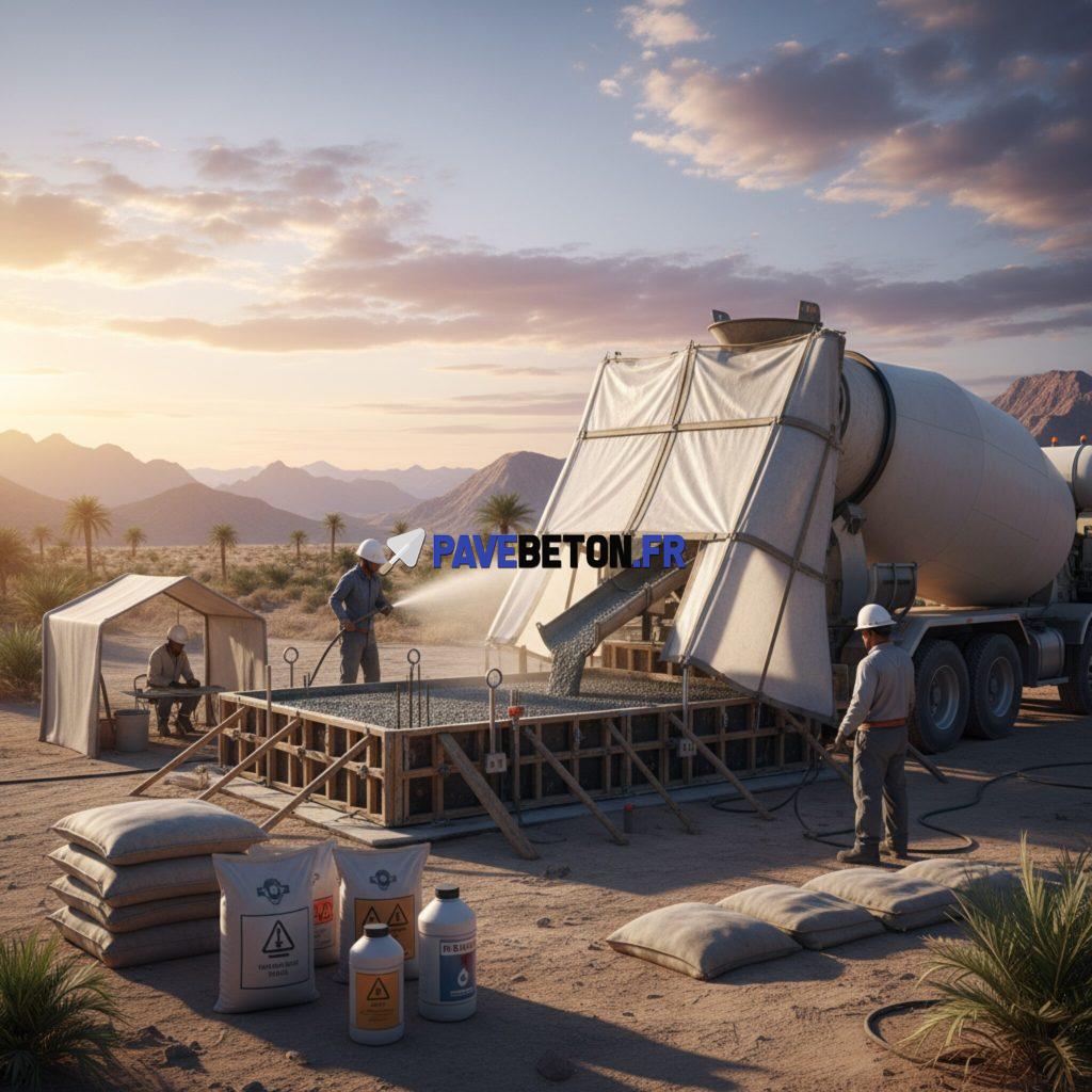 Comment préparer un béton adapté aux conditions climatiques?
