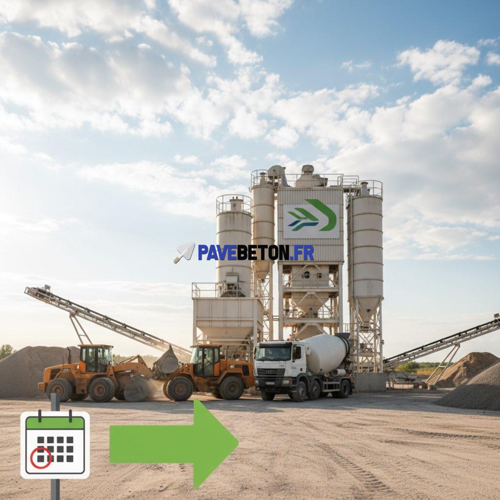 Comment trouver une centrale à béton ouverte le week-end?