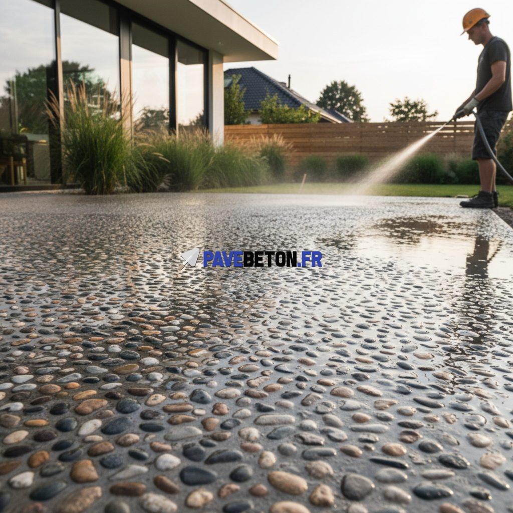 Quel prix prévoir pour du béton lavé?