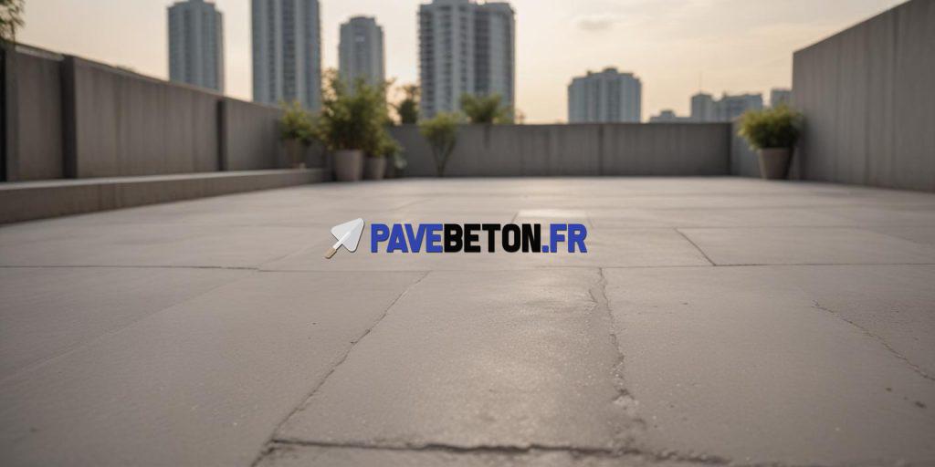 Quelle épaisseur de dalle en béton est recommandée pour une terrasse?