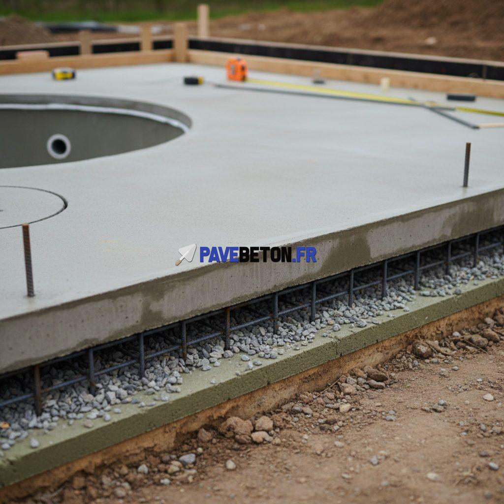 Quelle épaisseur de dalle prévoir pour un jacuzzi ou un spa?