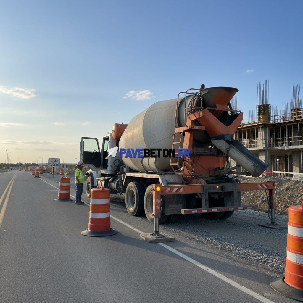 Quelles règles respecter pour le stationnement d’un camion toupie sur la voie publique?