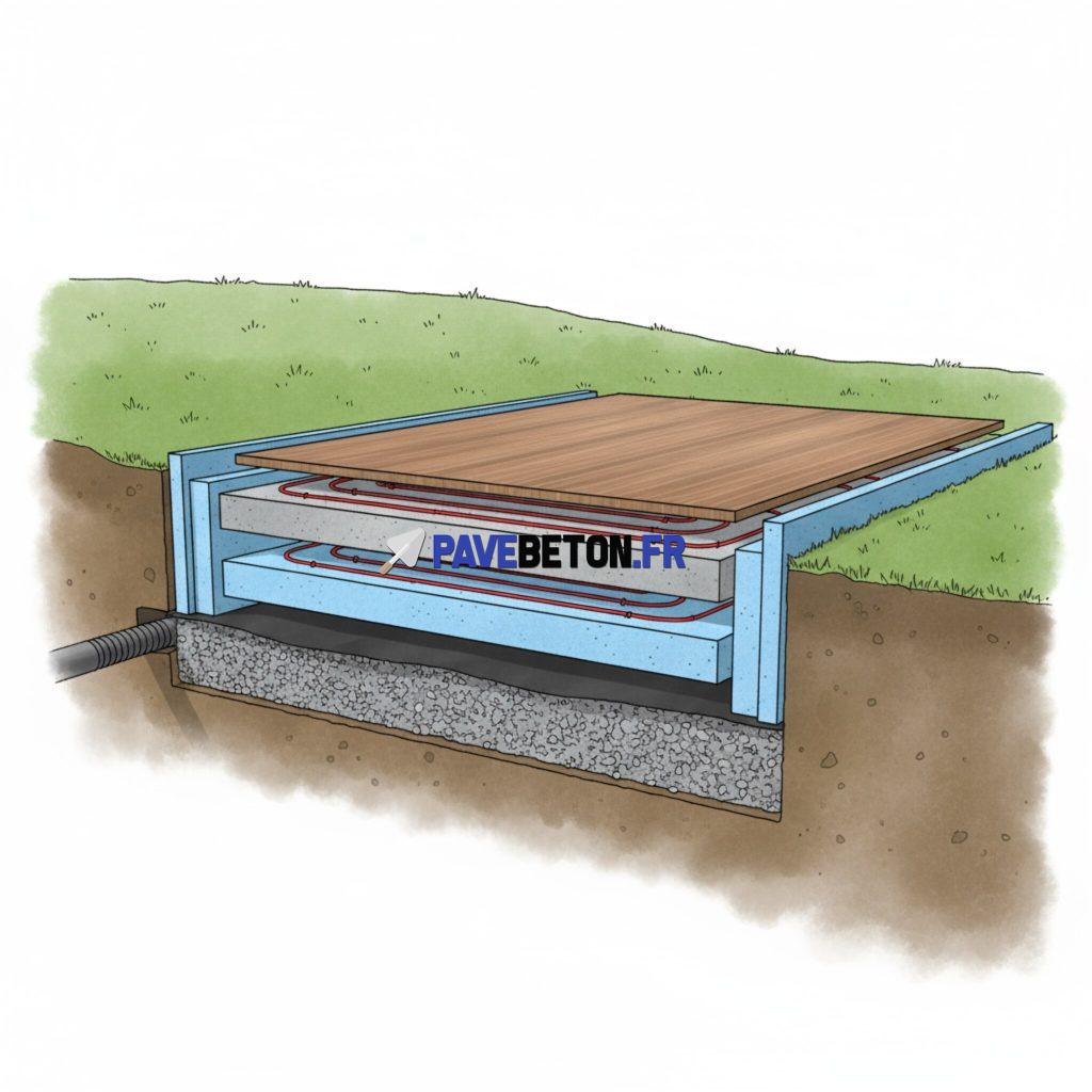 Quelles sont les techniques pour isoler efficacement une dalle en béton?
