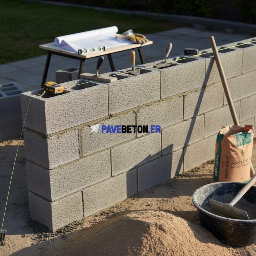 Quels sont les conseils pour réussir un mur en parpaings?