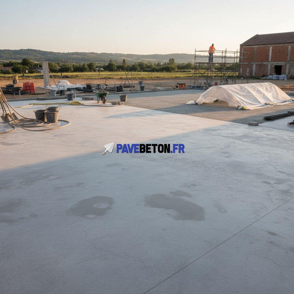 Quels sont les délais de séchage recommandés pour une dalle et une chape?