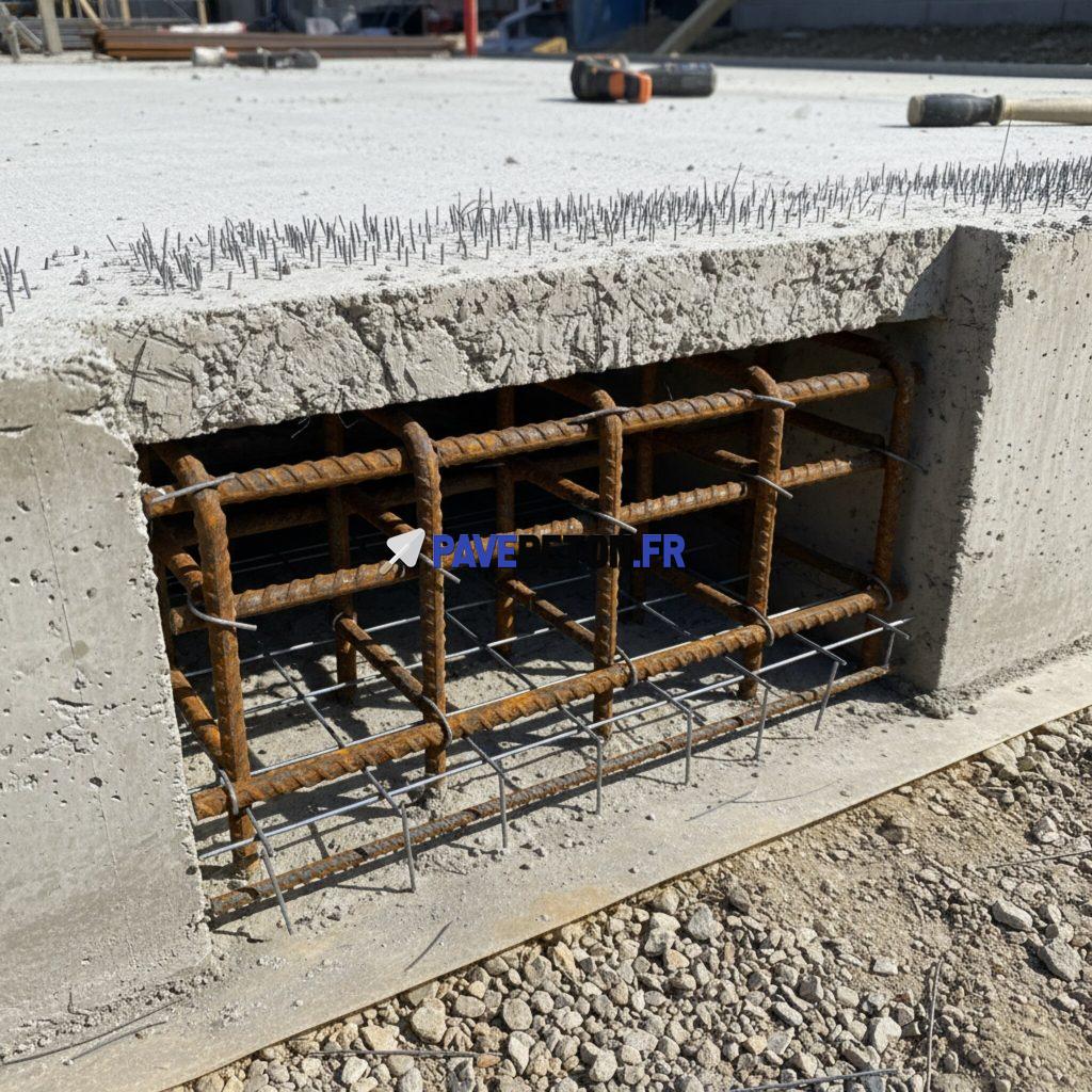 Quels types d'armatures conviennent pour une dalle en béton?
