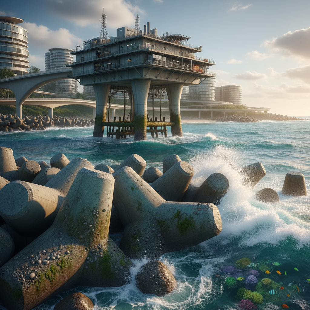 Comment adapter un béton pour la construction d’ouvrages en milieu marin?