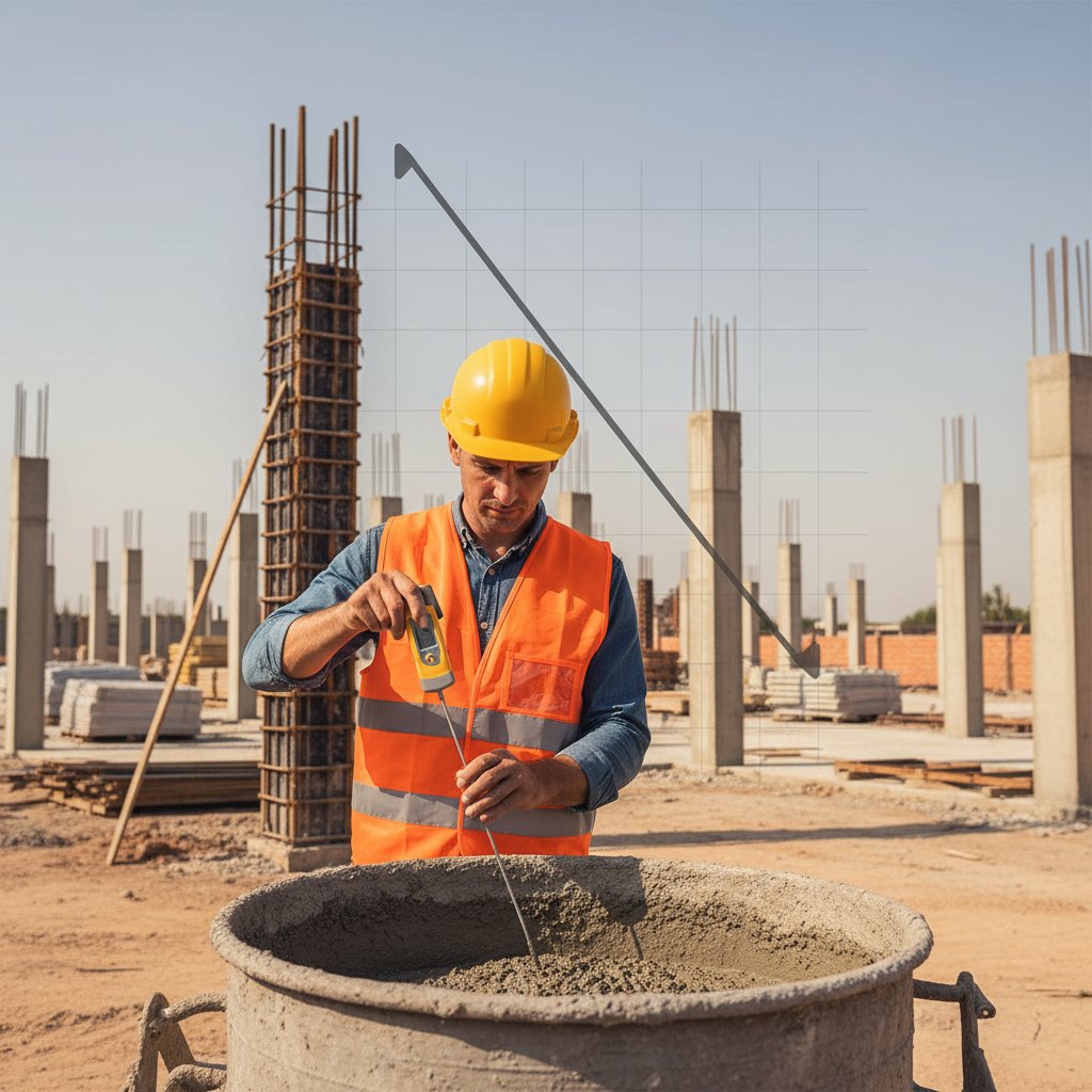 Comment calculer le temps de prise d’un béton selon la température ambiante?