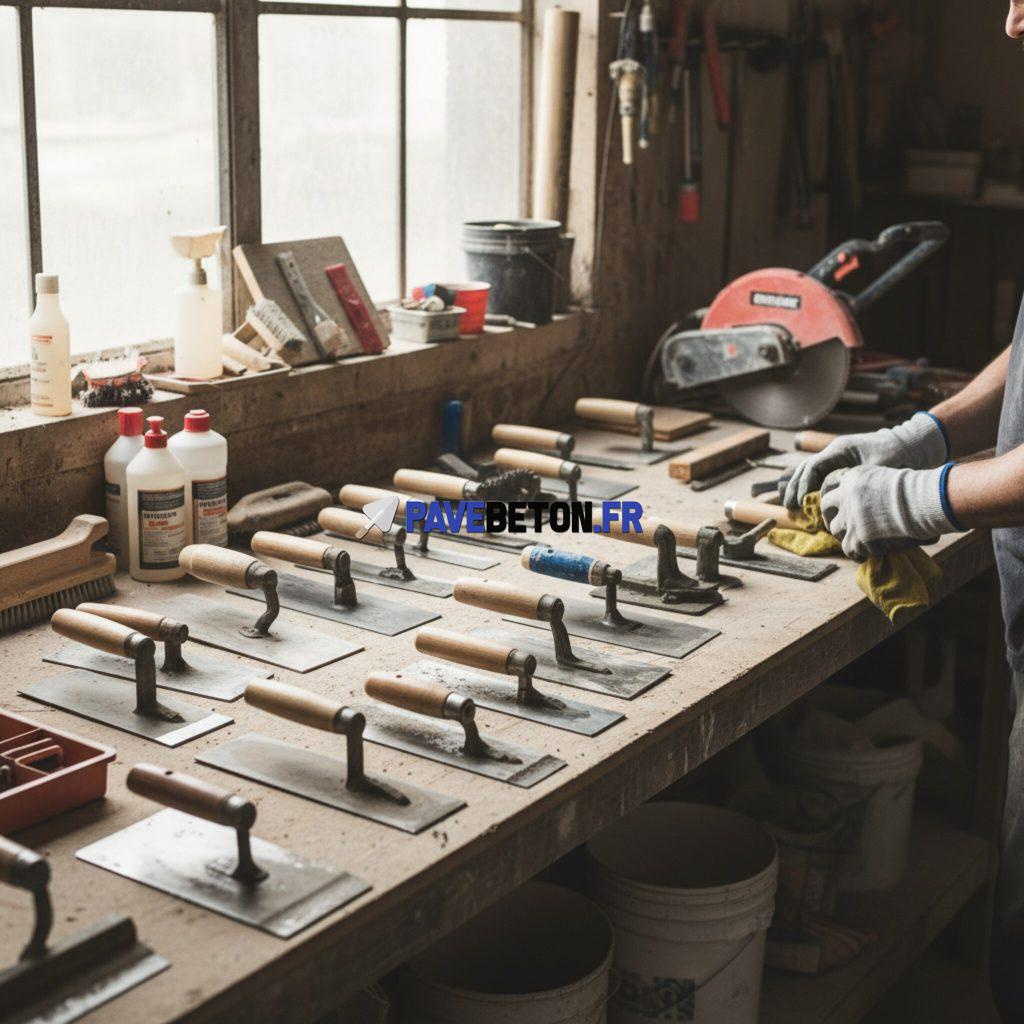 Comment entretenir les outils de bétonnage pour prolonger leur durée de vie?