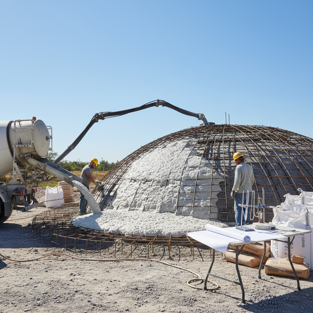 Comment fabriquer du béton léger pour des structures spécifiques?