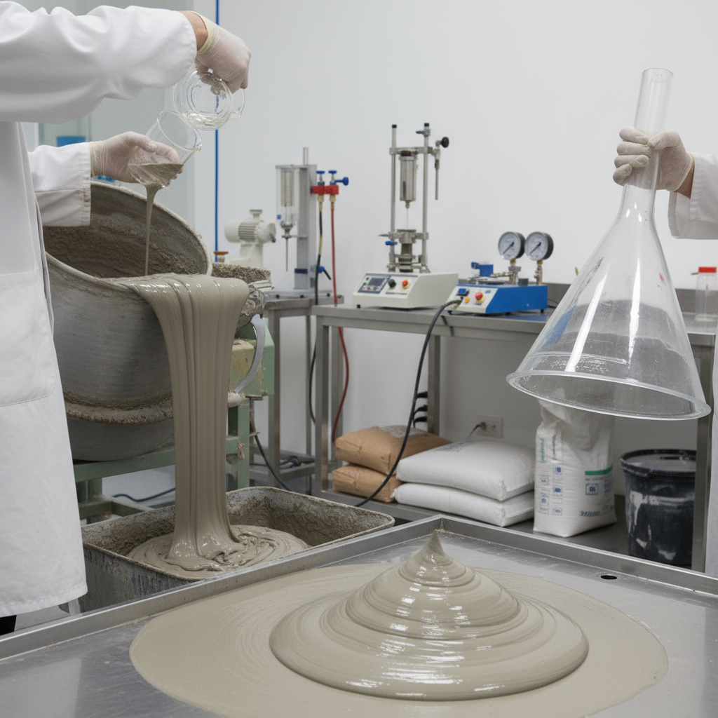 Comment réaliser un béton autoplaçant avec un faible affaissement?