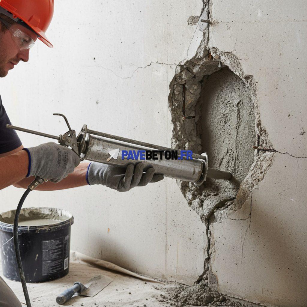 Comment réaliser un garnissage de cavité avec du béton prêt à l’emploi?