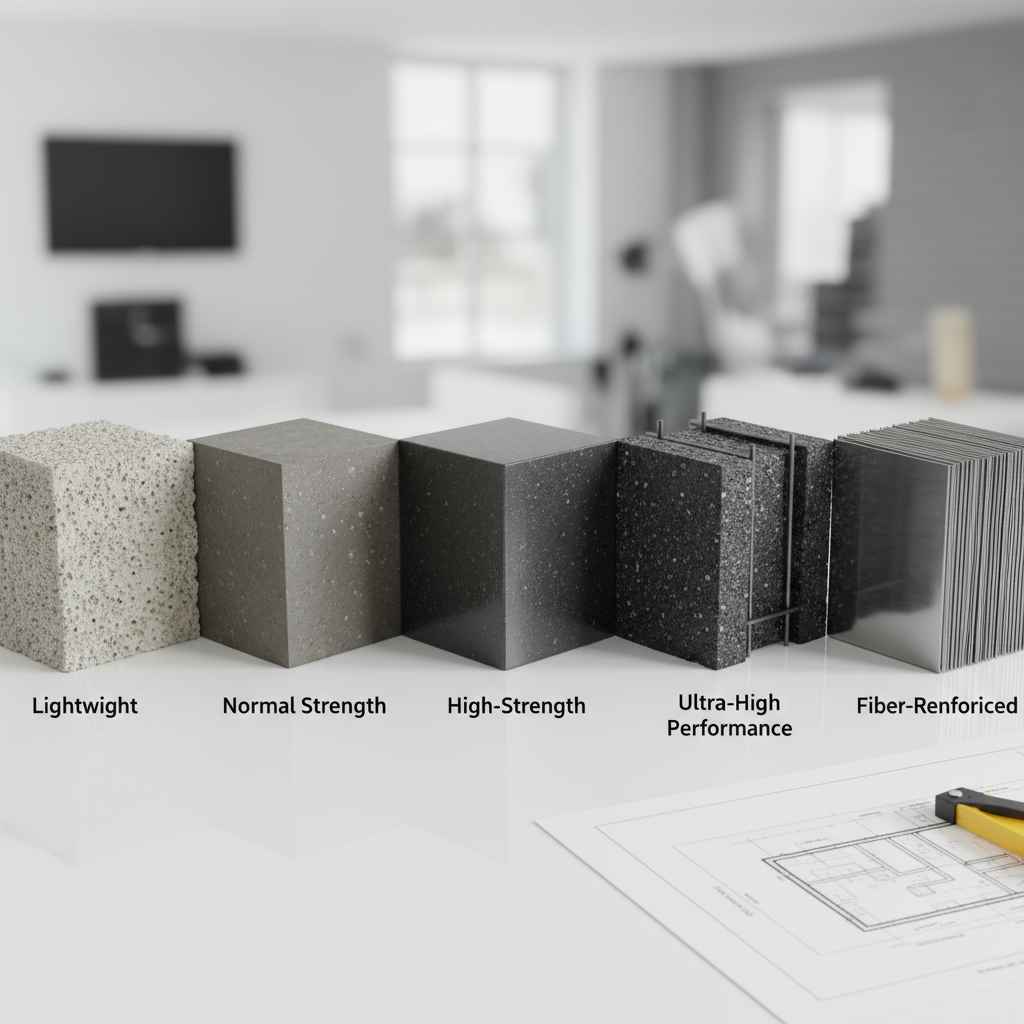 Quelles sont les différentes classes de résistance du béton?