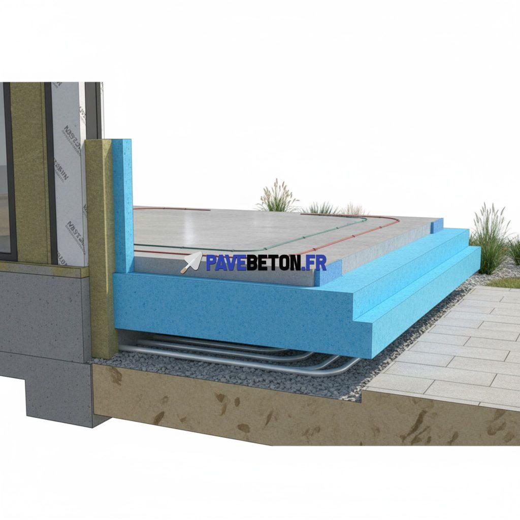 Quelles sont les techniques modernes pour isoler une dalle en béton?