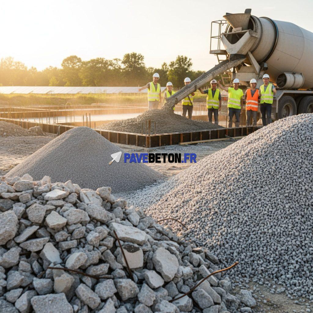 Quels sont les avantages du béton recyclé?