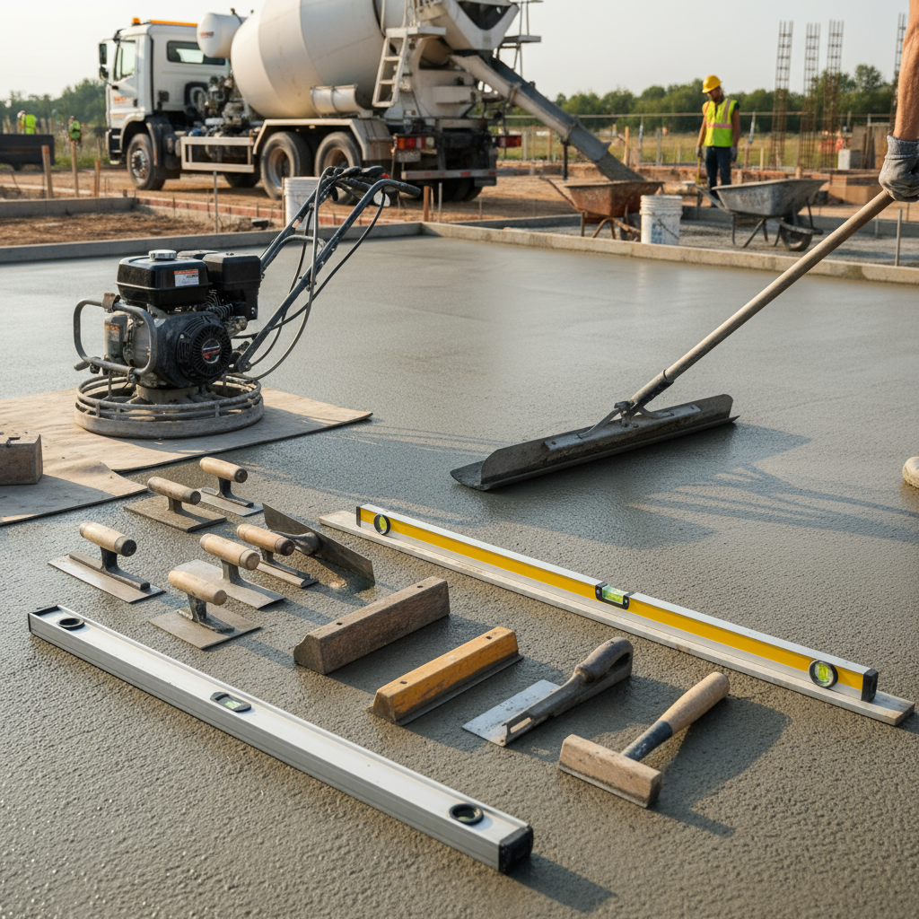 Quels sont les outils nécessaires pour réaliser un bétonnage de qualité?