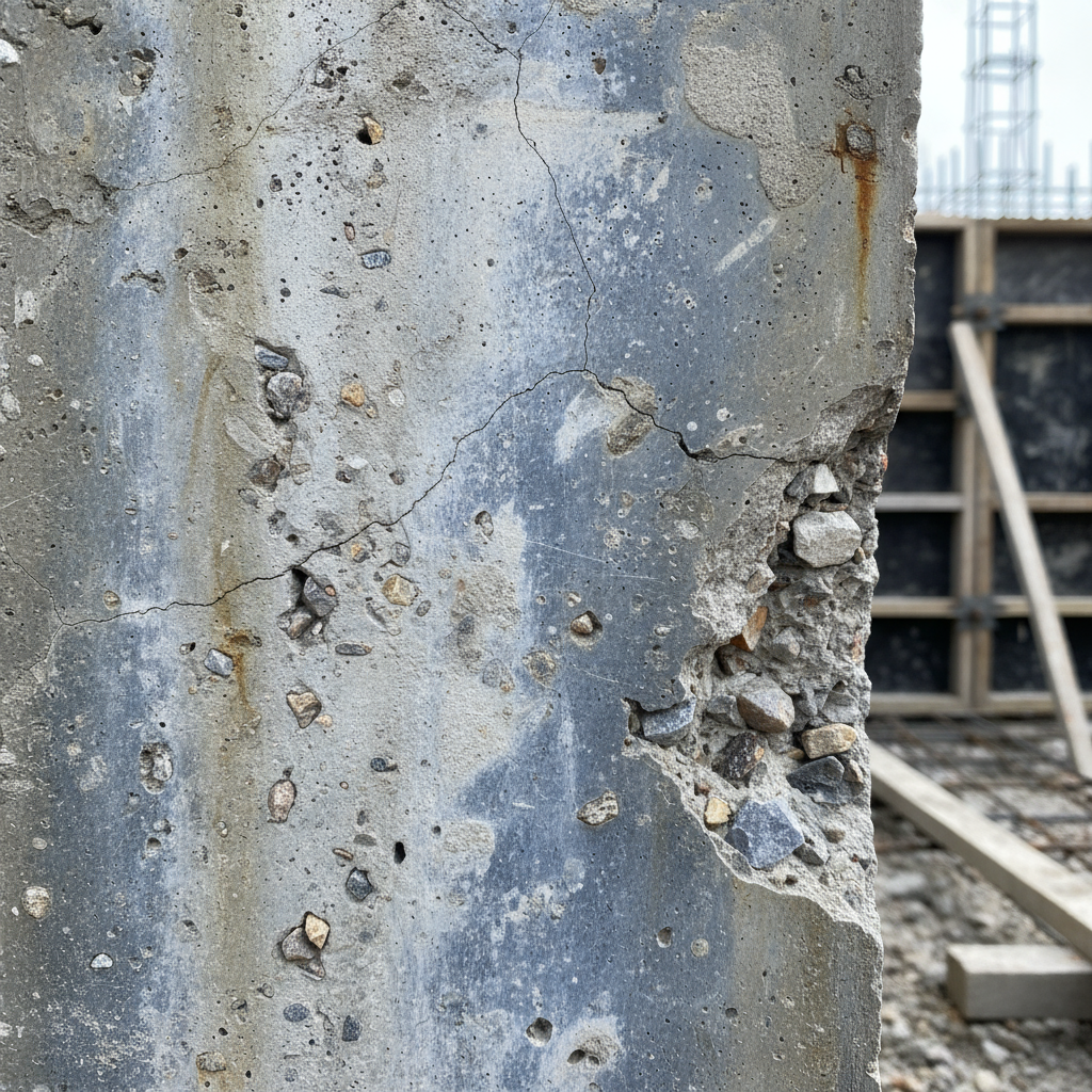 Quels sont les signes d’un béton mal mélangé?