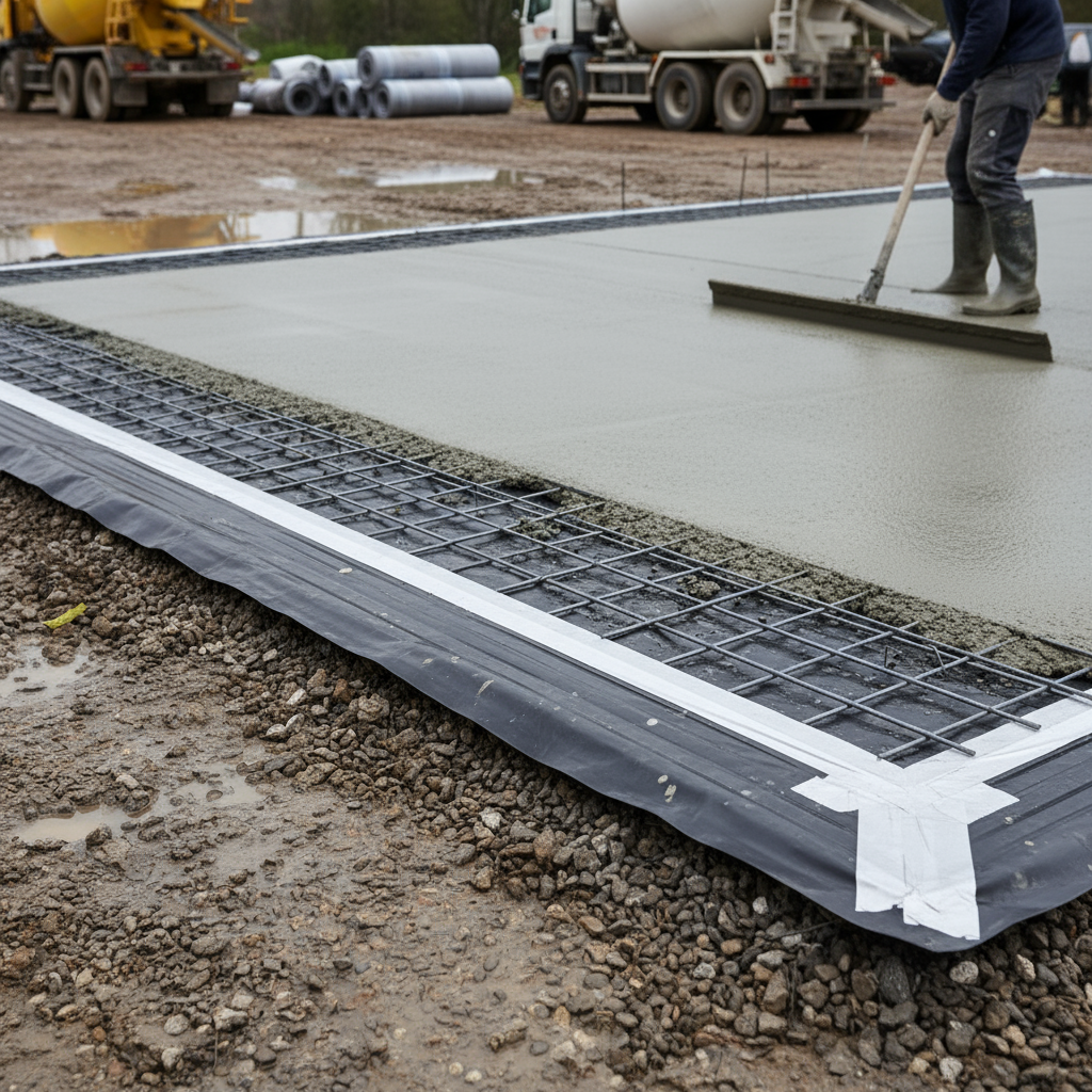 Comment assurer la durabilité d’une chape en béton sur un sol humide?