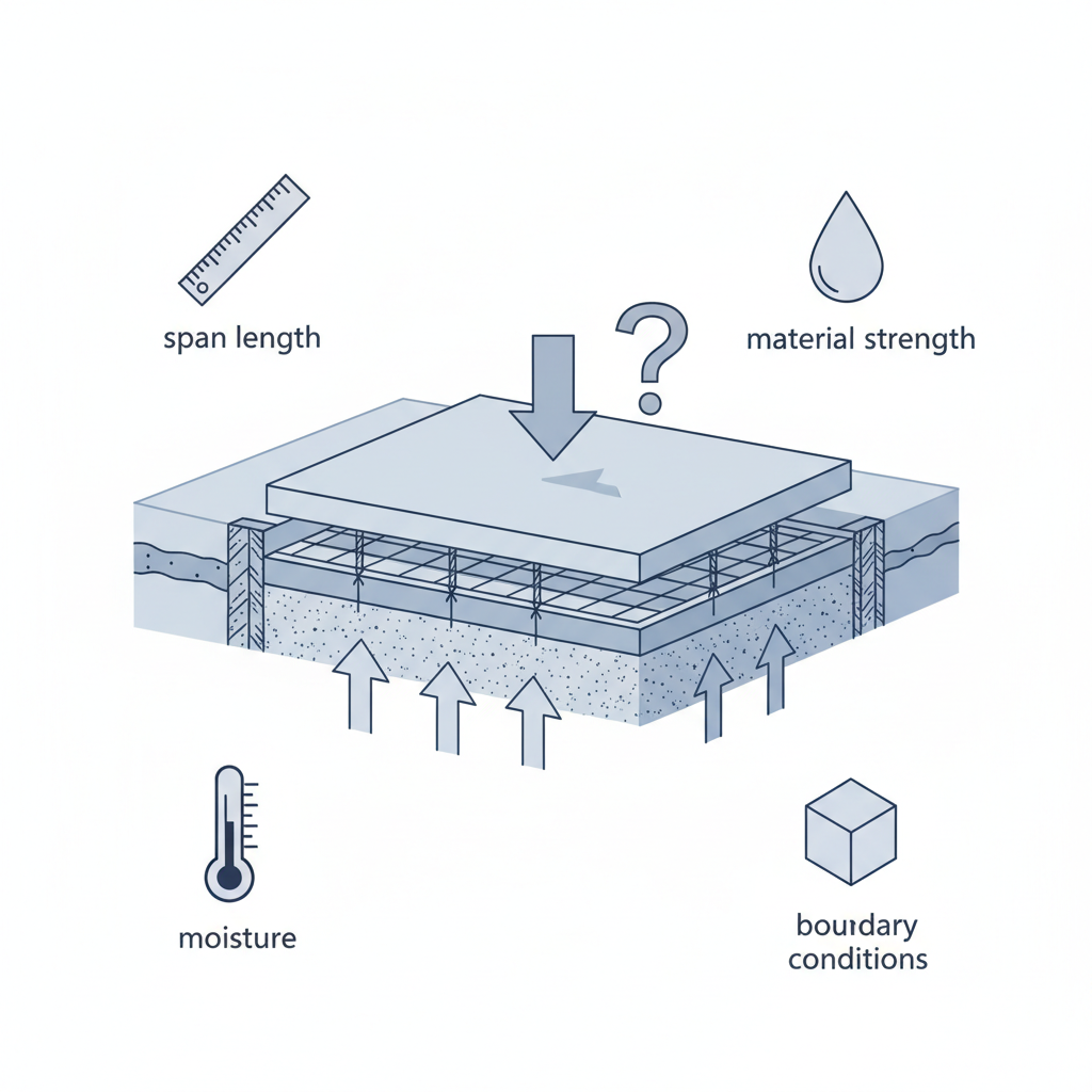 Comment calculer la charge admissible d’une dalle en béton?